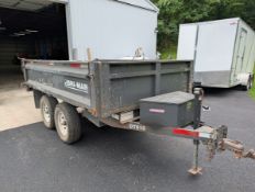 2009 Bri-Mar DT610 Dump Trailer Title