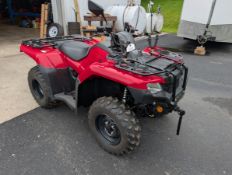 2024 Honda Rancher 420 ATV 'Certificate of Origin'
