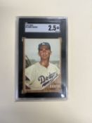 1962 Topps #5 Sandy Koufax Rated 2.5