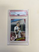 1984 Topps #63 John Elway NM Rated 7