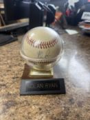 In Person Signed Nolan Ryan Baseball