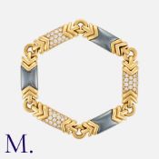 Bulgari, A Vintage 'Trika' Bracelet in 18 carat yellow gold, comprising a series of interlocking