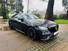 MERCEDES E220 D 2.0 AMG LINE COUPE * 9G-TRONIC * (18 REG) SERVICE HISTORY !!