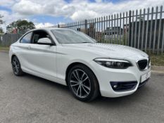 BMW 218I 1.5 T SPORT COUPE ( 67 REG ) AUTOMATIC * SAT NAV * CLIMATE * 17" ALLOY WHEELS * ULEZ !!!