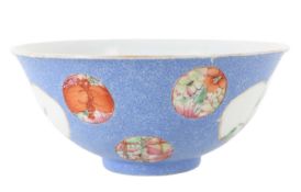 CHINESE CERAMIC BOWL, LATE 19TH/EARLY 20TH CENTURY