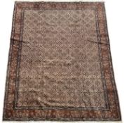 MOOD FLOOR RUG, EARLY TO MID 20TH CENTURY
