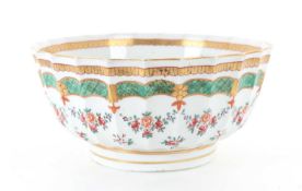 SAMSON BOWL, IN THE CHINESE TASTE, EARLY/MID 20TH CENTURY