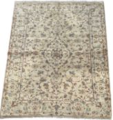 KASHAN FLOOR RUG, LATE 20TH CENTURY