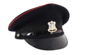 DEVONSHIRE AND DORSET REGIMENT STAYBRITE CAP, LATE 20TH CENTURY
