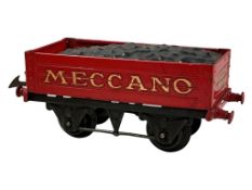 HORNBY 'O' GAUGE TINPLATE 10 TONS CRANE, MID 20TH CENTURY