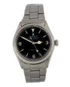ROLEX EXPLORER, STAINLESS STEEL AUTOMATIC WRIST WATCH