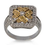 CERTIFICATED DIAMOND RING,