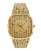 OMEGA DE VILLE, GOLD QUARTZ WRIST WATCH