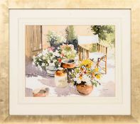 * STANLEY J ANDREWS RSMA (BRITISH CONTEMPORARY), ON THE TERRACE