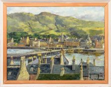 * JOHN MCKINNON CRAWFORD DA (SCOTTISH 1931 - 2005), ALONG THE CANAL