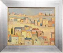 POLISH SCHOOL (20TH CENTURY), VILLAGE SCENE