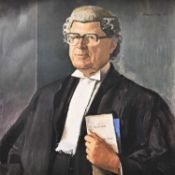 * ALBERTO MORROCCO OBE RSA RSW RP RGI LLD D Univ (SCOTTISH 1919 - 1998), PORTRAIT OF A JUDGE