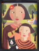 * CATRIONA MILLAR, ANISHA, MIRA AND LUCKY