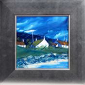 * JANE DUCKFIELD (BRITISH 1944 -2016), SHORELINE CROFTS, ARDNAMURCHAN