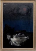 * JAMES DOWNIE ROBERTSON MBE RSA RGI RSW (SCOTTISH 1931 - 2010), UNDER MOONLIGHT