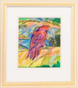* SALLY CARLAW (SCOTTISH b. 1964), PARROT