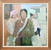 * BRENDA LENAGHAN DA RSW (SCOTTISH 1941 - 2020), TIBETANS