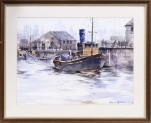 * DAVID M GRAHAM, AT HARBOUR