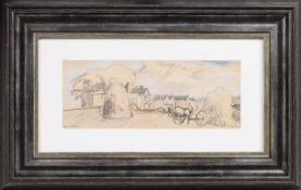 * DAVID MCLEOD MARTIN RSW RGI (SCOTTISH 1922 - 2018), FARMING