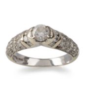 BULGARI - MILLENNIA COLLECTION GIA CERTIFICATED DIAMOND RING