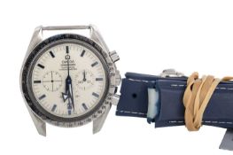 OMEGA SPEEDMASTER, STAINLESS STEEL AUTOMATIC WRIST WATCH