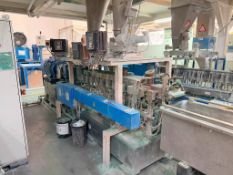 Coperion 50mm Twin Screw Compounding Line w/Pelletizer, New in 2018