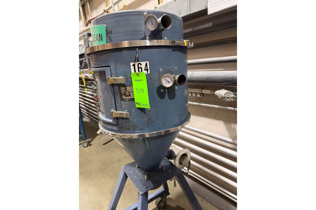 Whitlock 150 Lb Drying Hopper on Caster Stand - Image 3 of 6