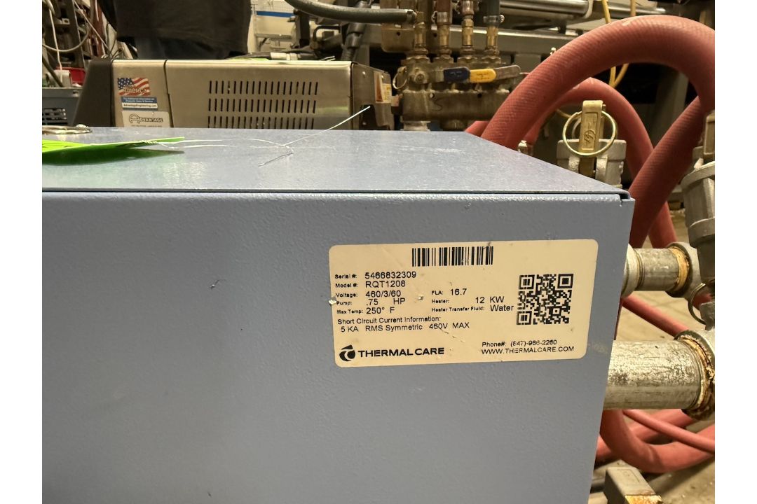 Thermal Care 3/4 Hp, 12 kW Heater Thermolator - Image 3 of 4