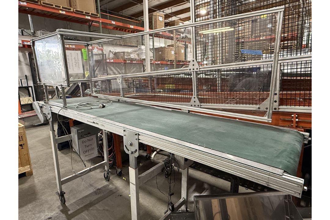 2009 Schuma Flat Belt Conveyor w/Safety Guarding - Image 2 of 5