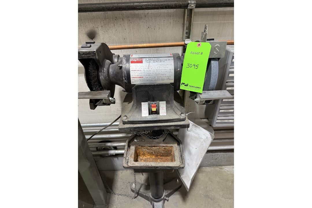 Dayton 8 in Bench Grinder - Image 1 of 3