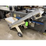 Plastic Process Equipment Portable Incline Cleated Belt Conveyor