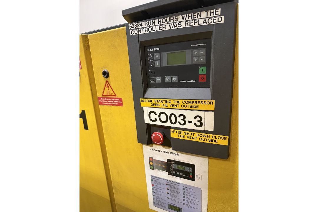 Kaeser Rotary Screw Air Compressor - Image 7 of 9