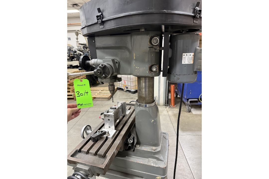 Dayton 1.5 HP Floor Drill Presses w/Cross-Slide Tables - Image 7 of 7