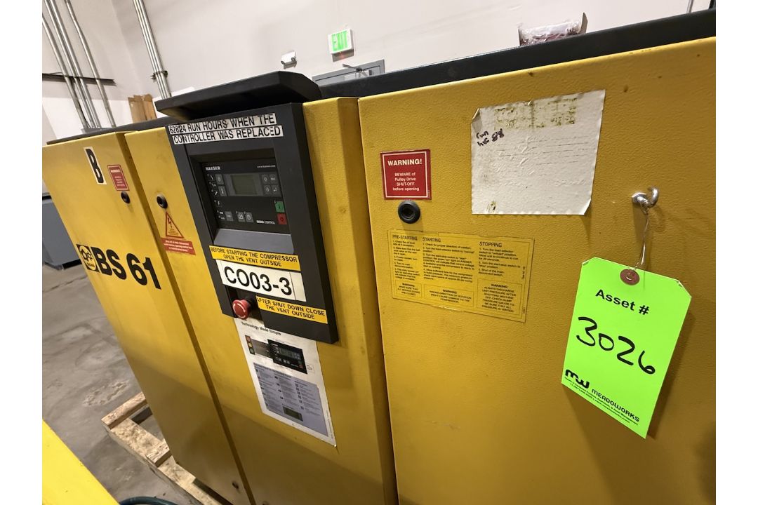 Kaeser Rotary Screw Air Compressor - Image 6 of 9