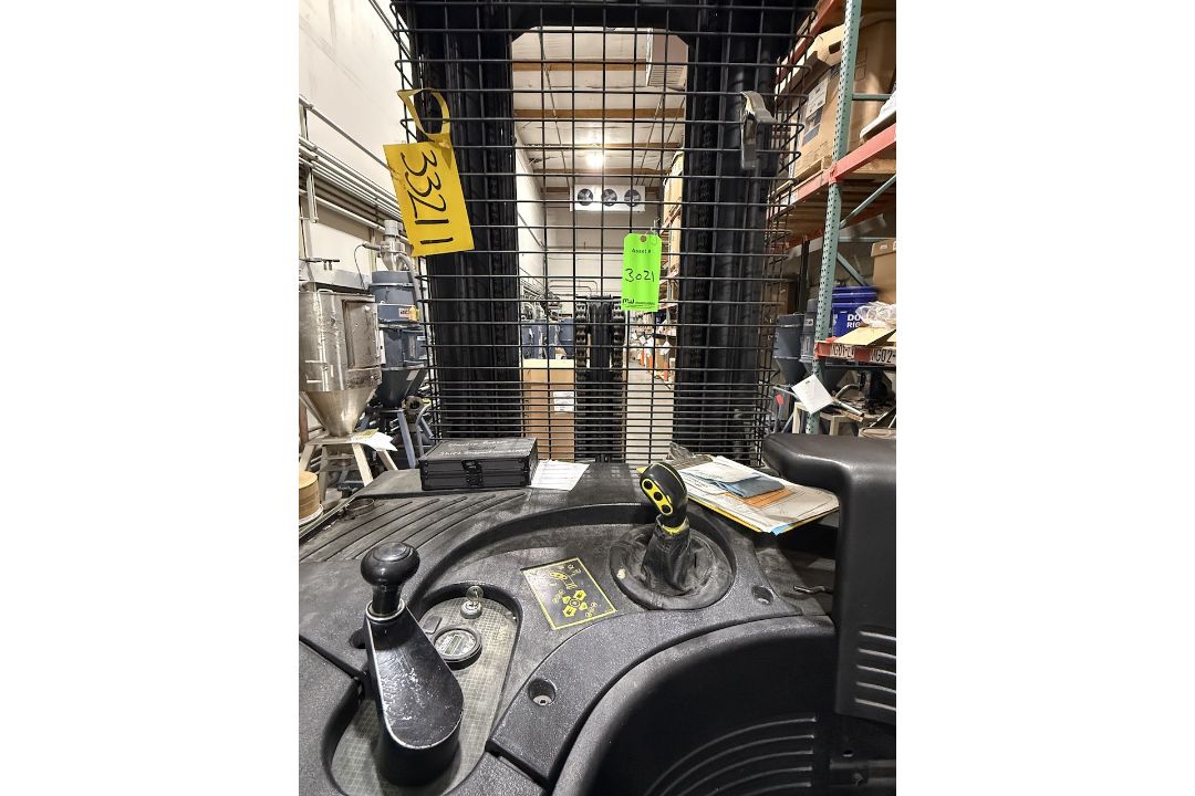 Clark 4,500 lb. Capacity Stand-Up Electric Reach Truck - Image 3 of 11