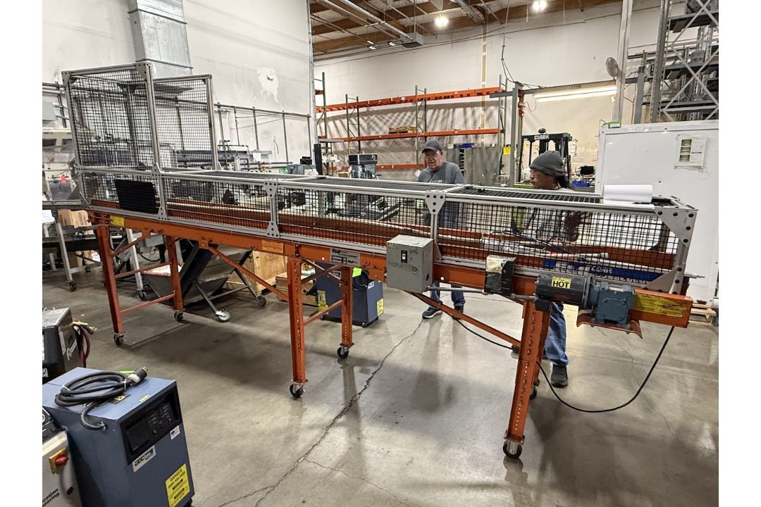 EMI Belt Conveyor w/Guarding - Image 1 of 6