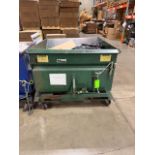 iesco 1.5 Cu. Yd. Self-Dumping Hopper on Casters