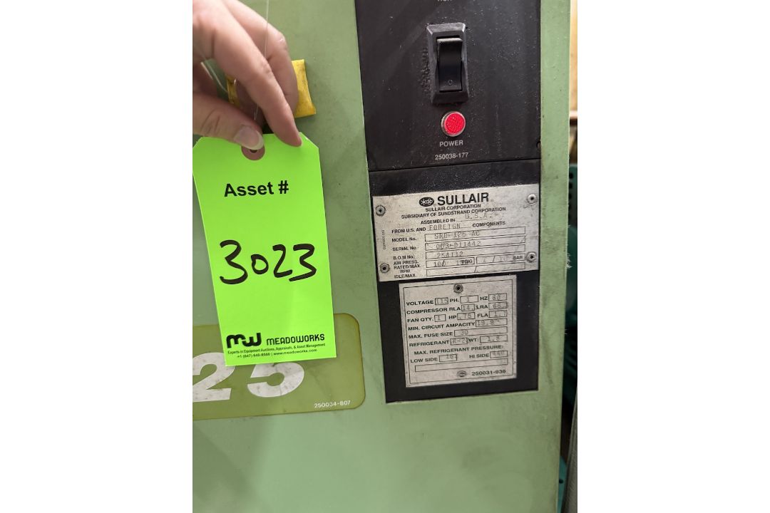 Sullair Refrigerated Air Dryer - Image 4 of 4