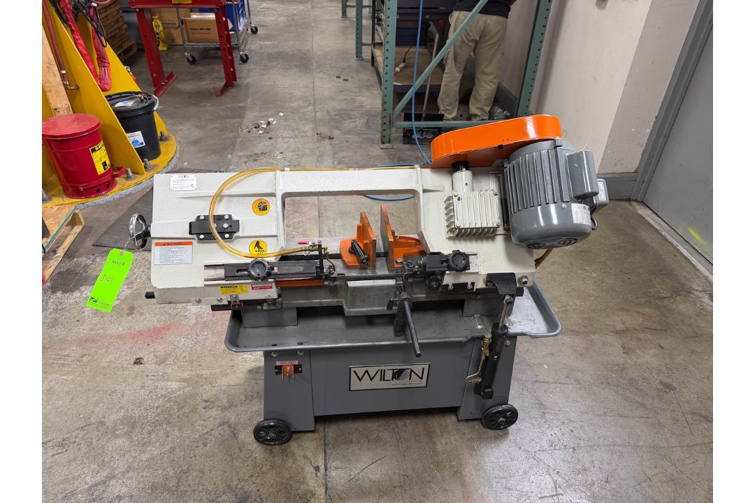 Wilton 7 in x 12 in Horizontal/Vertical Metal Cutting Bandsaw - Image 1 of 6