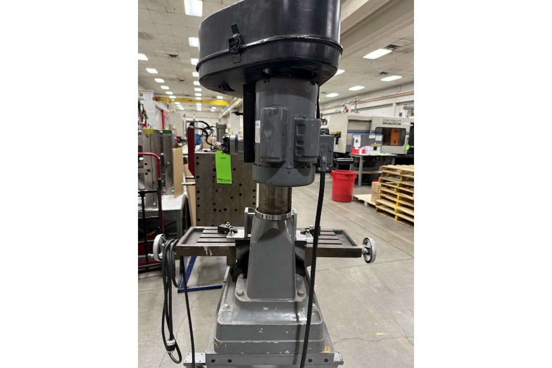 Dayton 1.5 HP Floor Drill Presses w/Cross-Slide Tables - Image 6 of 7