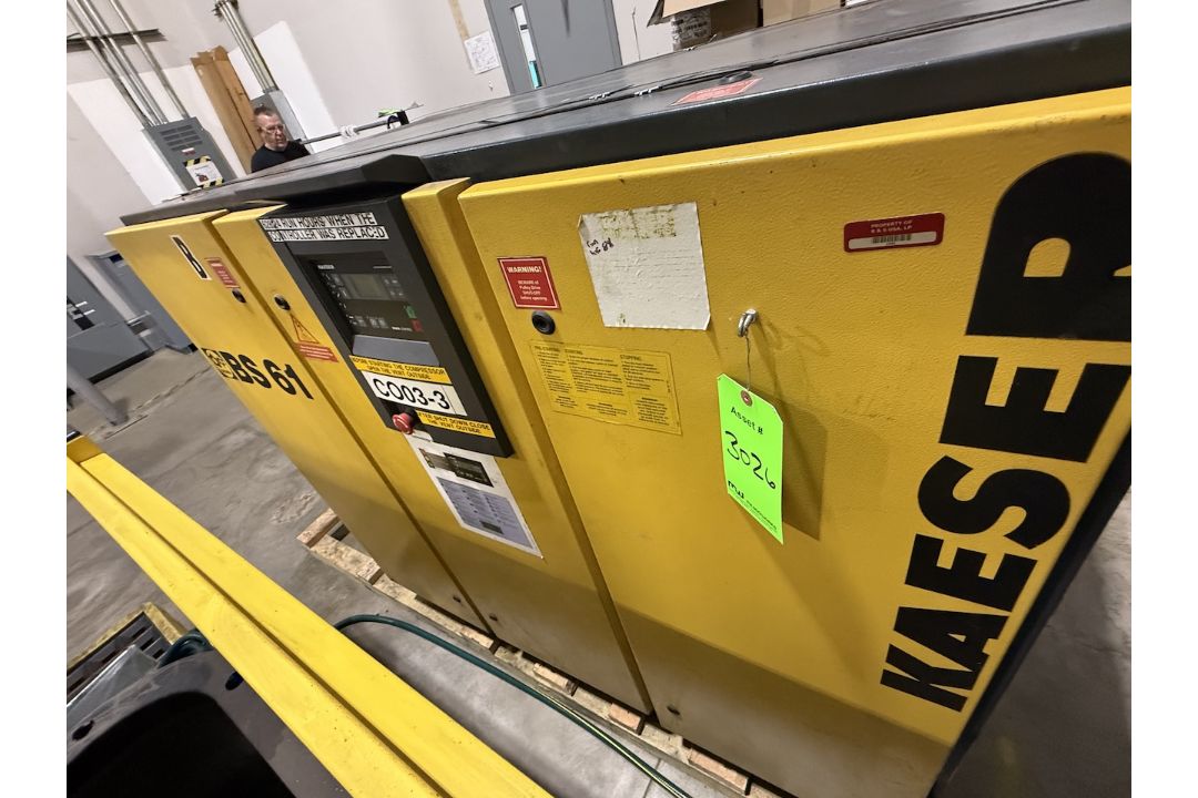 Kaeser Rotary Screw Air Compressor - Image 5 of 9