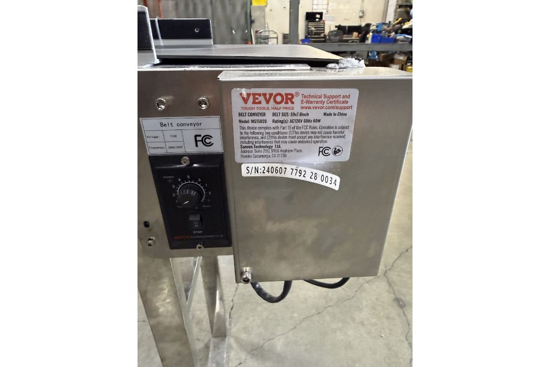 Vevor Belt Conveyor - Image 4 of 5