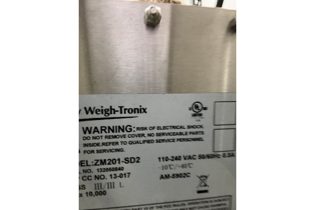 Avery Weigh-Tronix Floor Scale w/Digital Indicator - Image 4 of 5