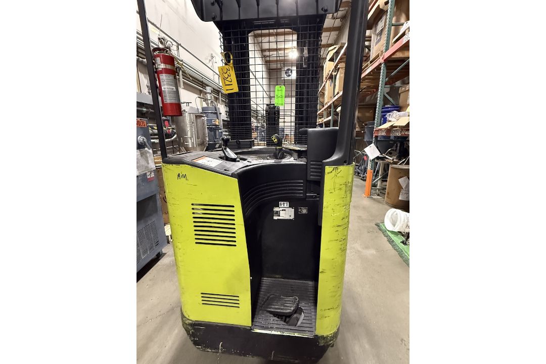 Clark 4,500 lb. Capacity Stand-Up Electric Reach Truck - Image 4 of 11