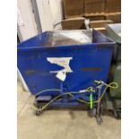 Self-Dumping Hopper on Casters